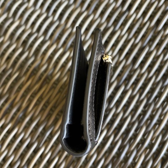 Kate Spade Staci Large Slim Bifold Wallet Black - Picture 5 of 16